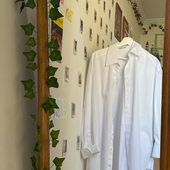 NWOT & Other Stories White Button-Up Shirt - Picture 2 of 6